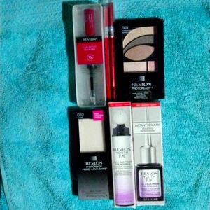REVLON (6) YOUTH FX, PHOTO READY, ETC... MAKE UP & SKIN PREP ALL SKIN TYPES